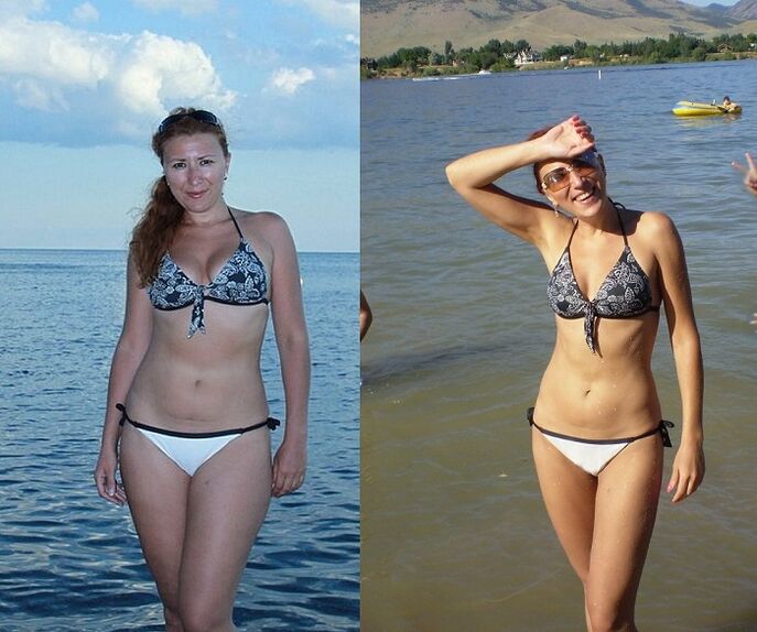 karabuğday diyetinden önce ve sonra fotoğraf
